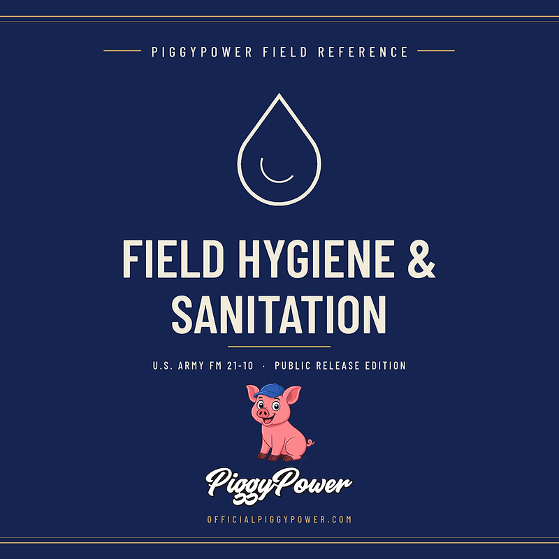 Field Hygiene & Sanitation — (155 Pages)