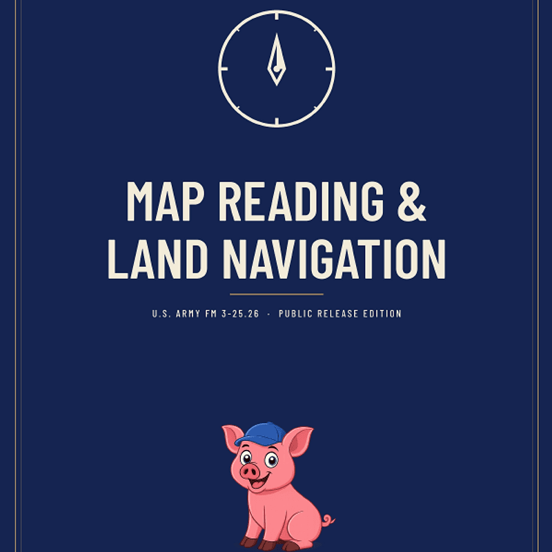 Map Reading & Land Navigation — (209 Pages)
