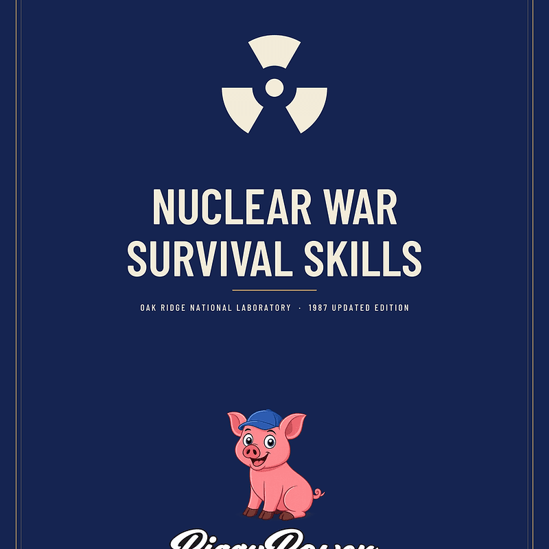 Nuclear War Survival Skills — Oak Ridge National Laboratory Edition (267 Pages)